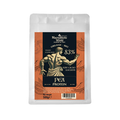 Organic/Bio | Pea Protein 83% With Raw Cacao & Lucuma