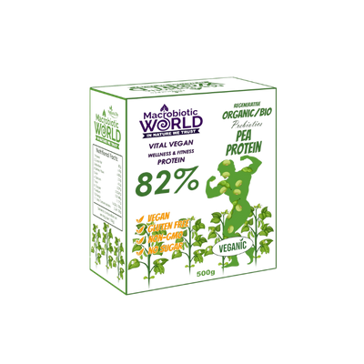 Organic/Bio Pea Protein 82%