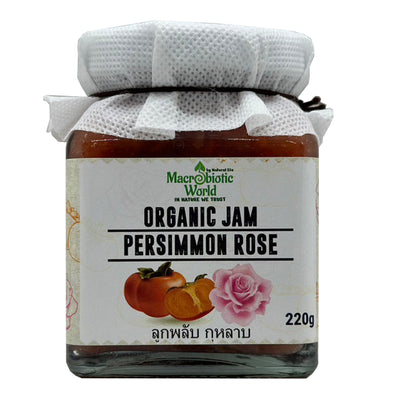Organic-Bio Jam | Persimmon Rose แยมลูกพลับกุหลาบ