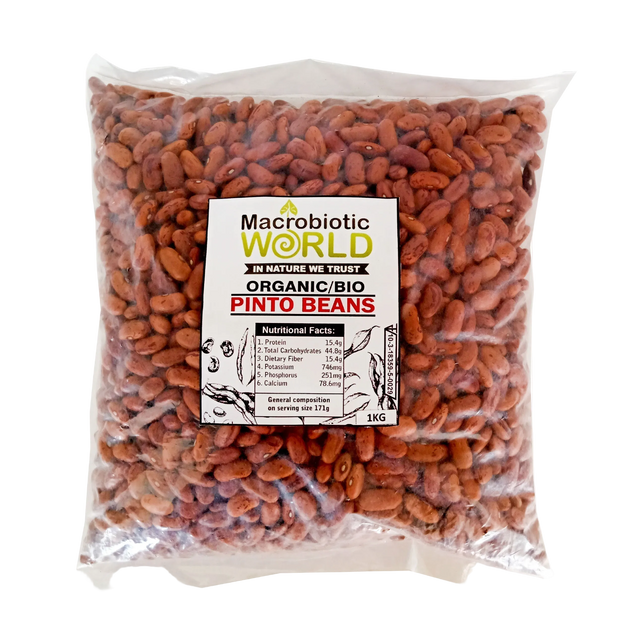 Biteno Beans Organic / Bio Pinto Beans | Beans & Legumes - Macrobiotic World