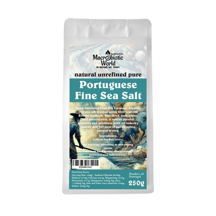 Natural Efe | Portuguese Fine Sea Salt 250g เกลือทะเลโปรตุเกส