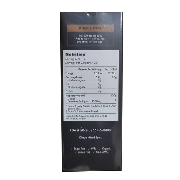 Organic | Chaga Detox Syrup