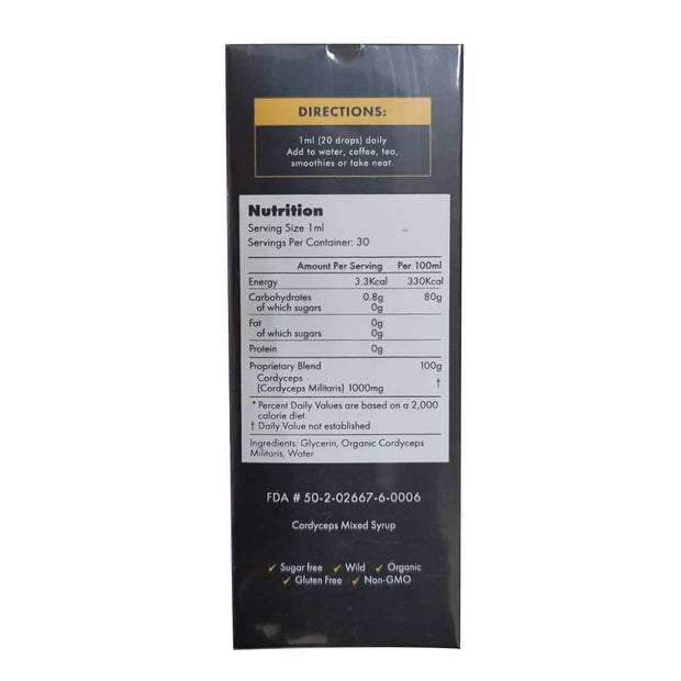 Organic | Cordyceps Militaris Energy Syrup