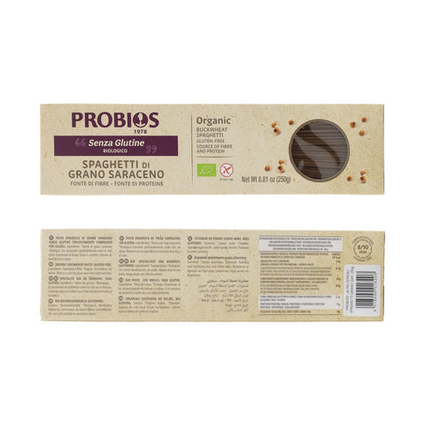 Probios Organic/Bio Organic Buckwheat Spaghetti เส้นสปาเกตตี้ บัควีท ออแกร์นิค 250g