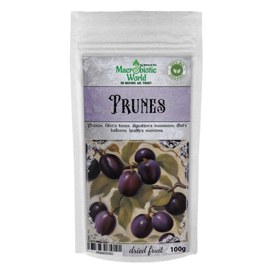 Organic-Bio Dried Prunes ลูกพรุน ตากแห้ง