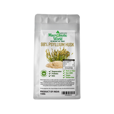 98% Psyllium Husk - Organic Bio