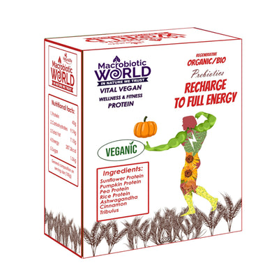 Organic/Bio Vital Vegan Protein | Recharge to Full Energy