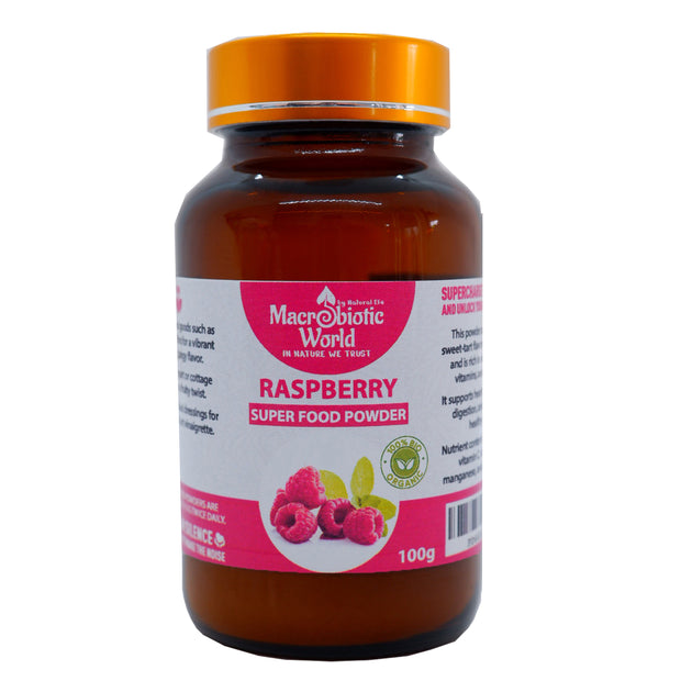 Organic-Bio Raspberry Powder ผงราสเบอร์รี่ 100g