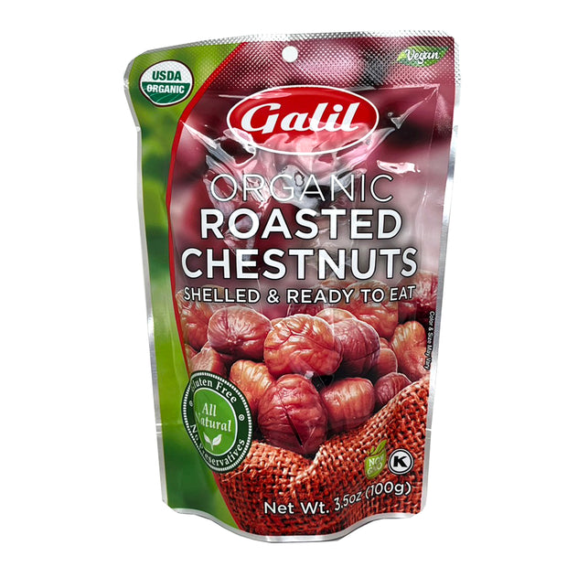 Organic/Bio GALIL - Vegan Roasted Chestnuts | ออแกนนิค เชสนัท 100g