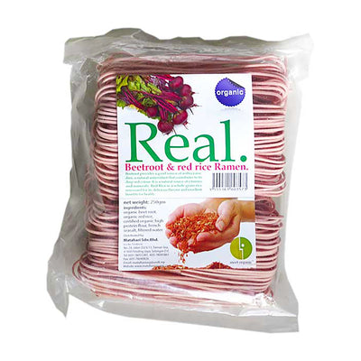 Organic/Bio Real Beetroot and Red Rice Ramen