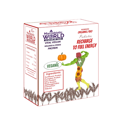 Organic/Bio | Vital Vegan Protein | Recharge To Full Energy