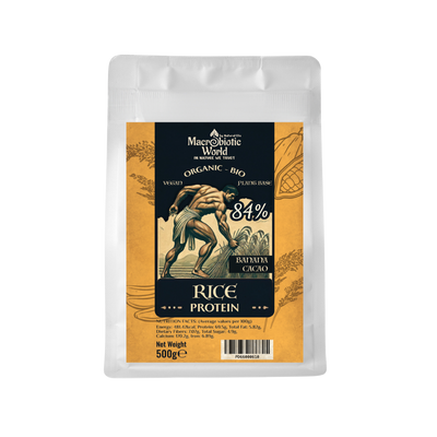 Organic/Bio | Probiotic Rice Protein 84% With Banana & Cacao