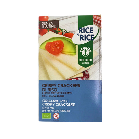 Probios l Organic/Bio Rice Crispy Crackers ข้าวอบกรอบ 160g