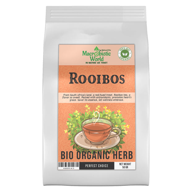 Organic-Bio Rooibos Herb Tea ชาสมุนไพร รอยบอส 50g