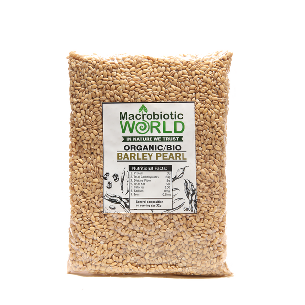 Organic/Bio Barley Pearl Grains