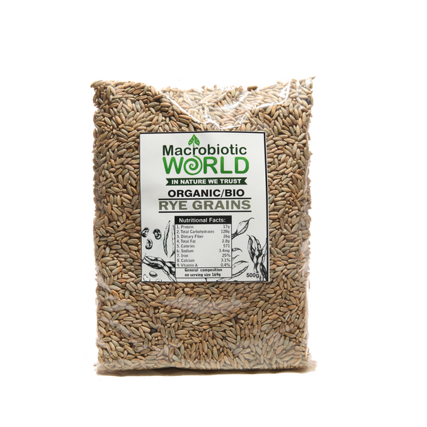 Organic/Bio Rye Grains