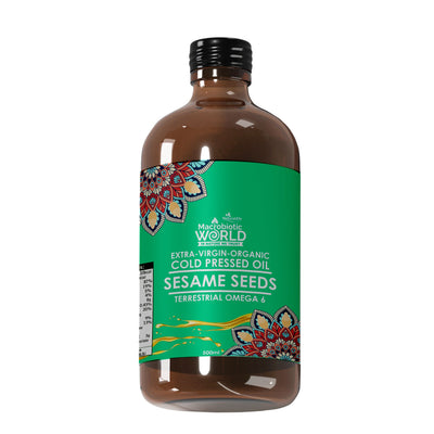 Organic/Bio | Extra Virgin Cold Pressed Sesame Seed Oil