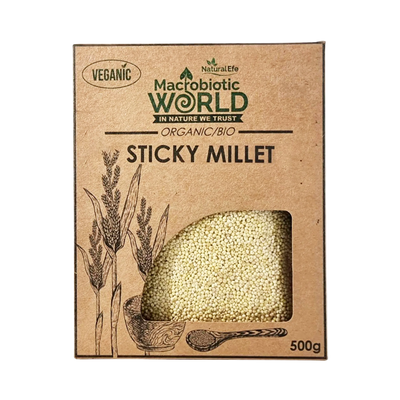 Sticky Millet Hulled Grains - Organic Bio