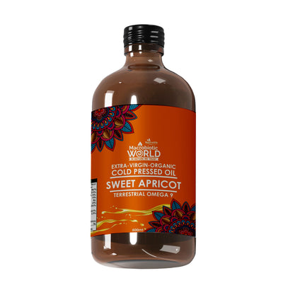 Organic Extra Virgin Cold Pressed Sweet Apricot Oil