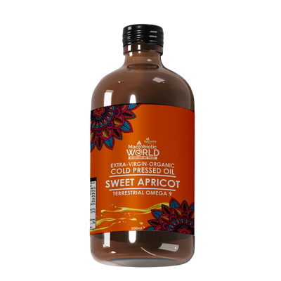 Organic | Extra Virgin Cold Pressed Sweet Apricot Oil
