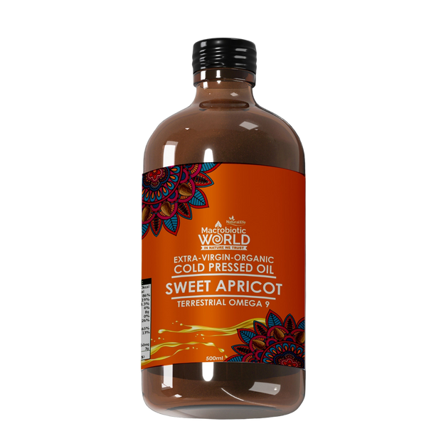 Organic | Extra Virgin Cold Pressed Sweet Apricot Oil
