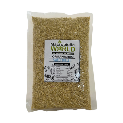 Sweet Millet Hulled Grains - Organic Bio