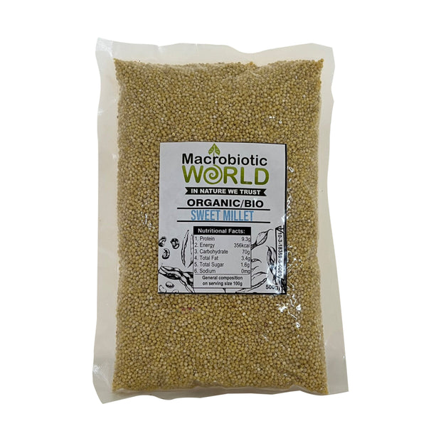 Organic/Bio Sweet Millet Hulled Grains