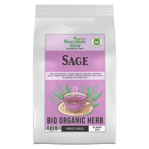 Organic/Bio Sage Tea  ชาเสจ 50g
