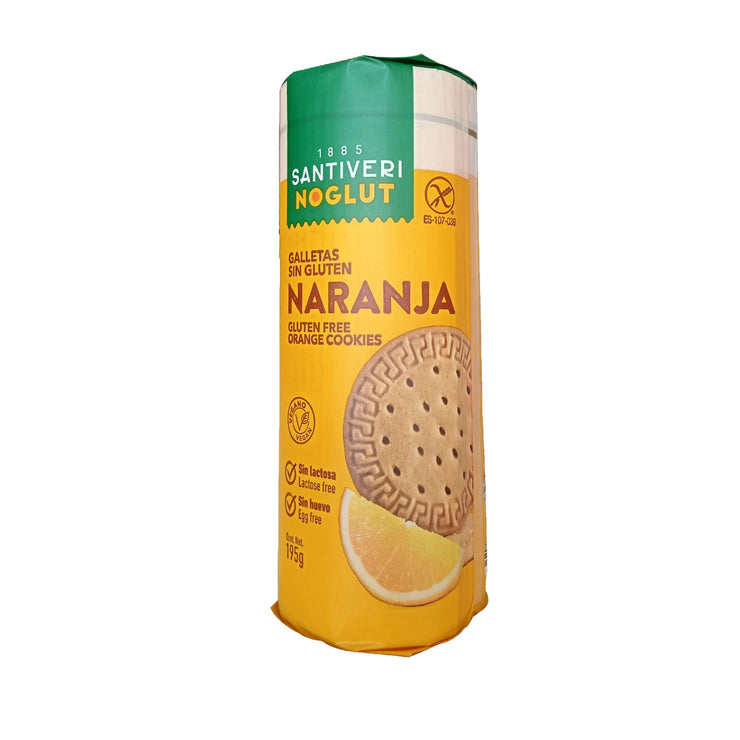 Natural Efe | Santiveri Noglut Naranja | Orange Cookies