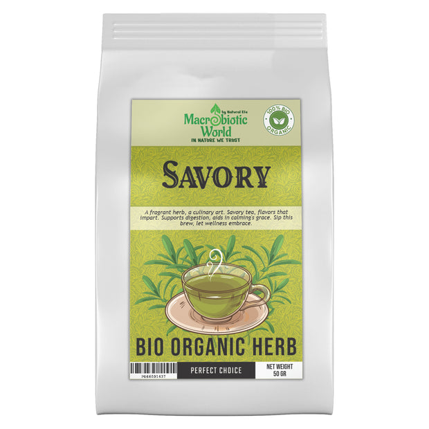 Organic-Bio Savory Herb Tea l ชาสมุนไพร ซาโวรี่ 50g
