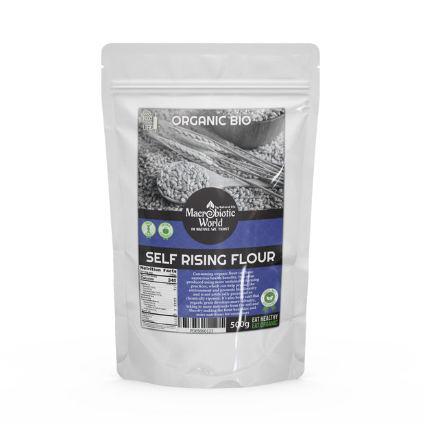Organic-Bio Self Rising Flour แป้งสาลีพร้อมขึ้นฟู 500g