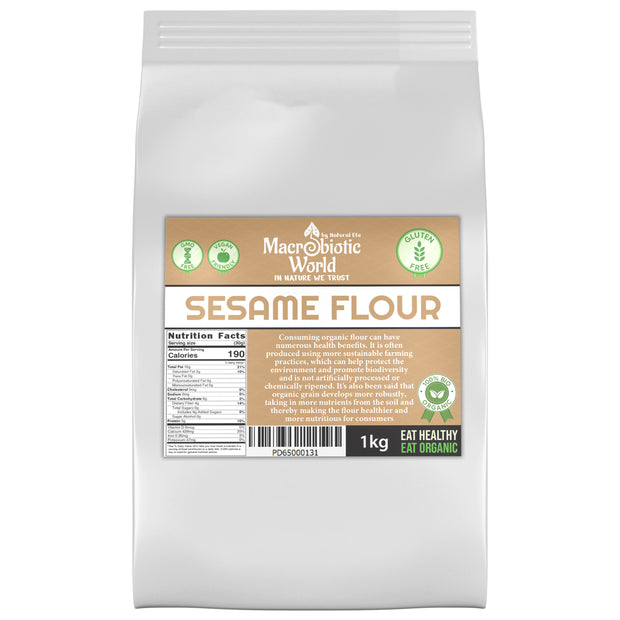 Organic-Bio Sesame Flour แป้งเมล็ดงา