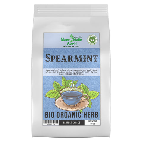 Organic/Bio Spearmint Tea ชาสเปียร์มินต์ 50g