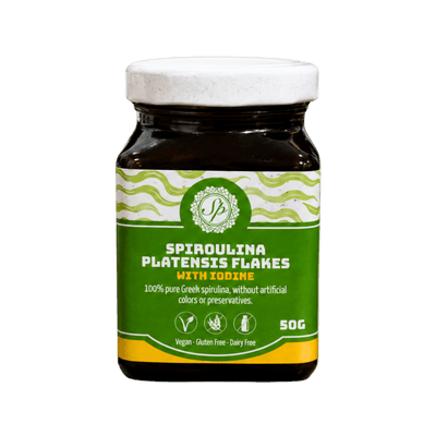 Spiroulina Platensis Flakes With Iodine