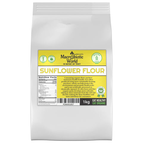 Organic-Bio Sunflower Flour แป้งเมล็ดทานตะวัน