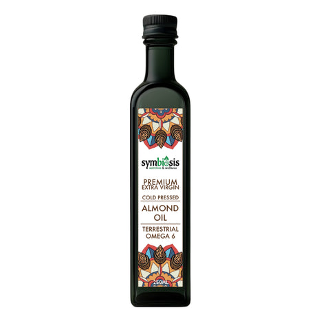 Symbiosis l Premium Extra Virgin Cold-Pressed Almond Oil (100ml / 250ml)