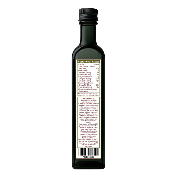 Symbiosis l Premium Extra Virgin Cold-Pressed Perilla Oil