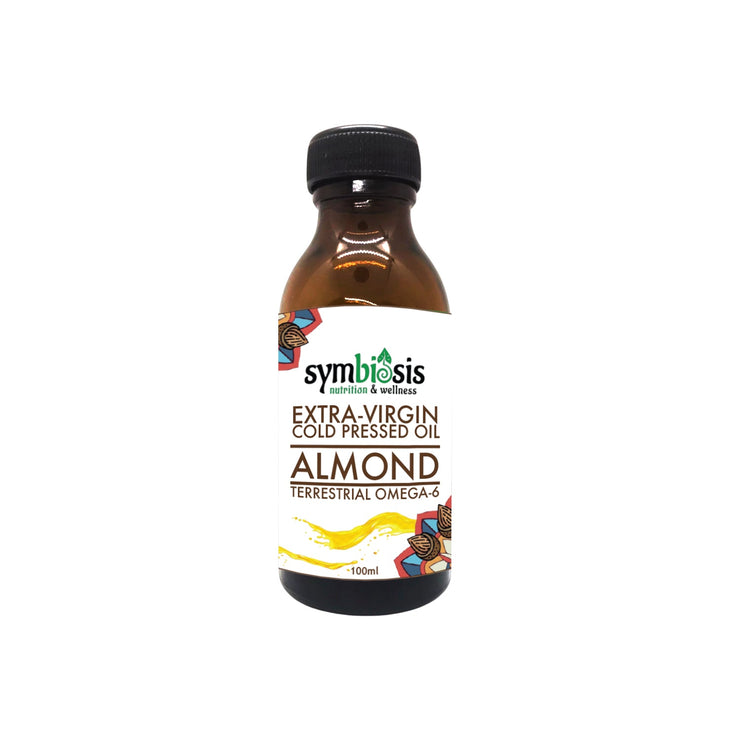 Symbiosis l Premium Extra Virgin Cold-Pressed Almond Oil