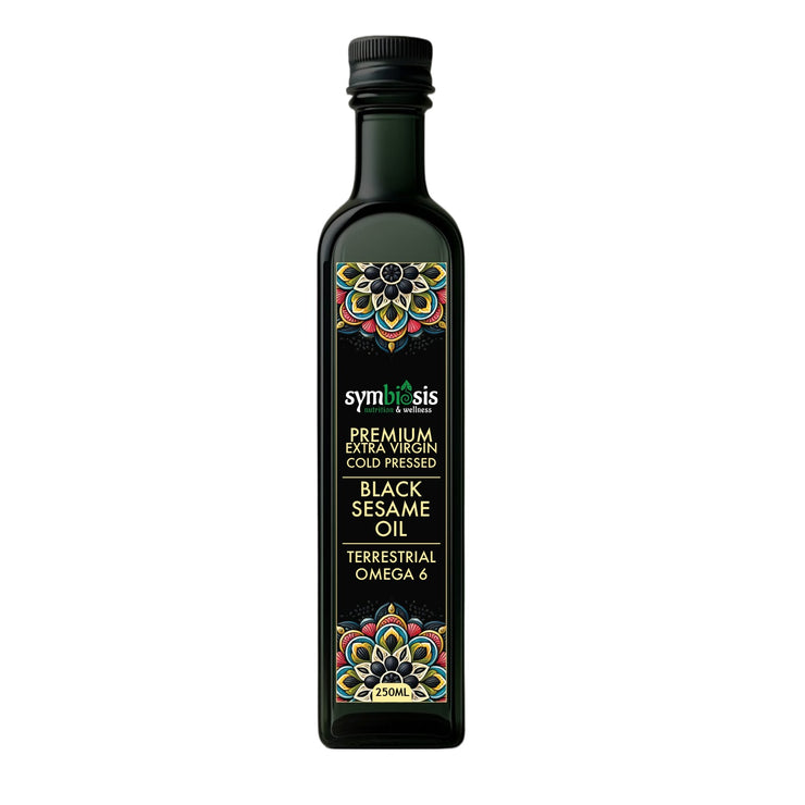 SYMBIOSIS | Extra Virgin Cold Pressed Black Sesame Seeds Oil