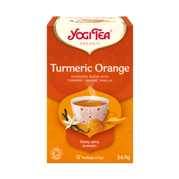 Yogi Tea Organic Turmeric Orange