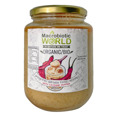 Organic/Bio Spicystone Ground Tahini Sesame with Cayenne Pepper