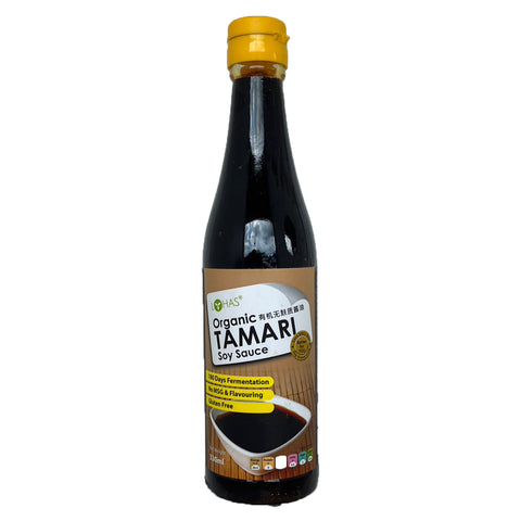 LOHAS | Organic Tamari Soy Sauce ซอสถั่วเหลืองทามาริ 330ml