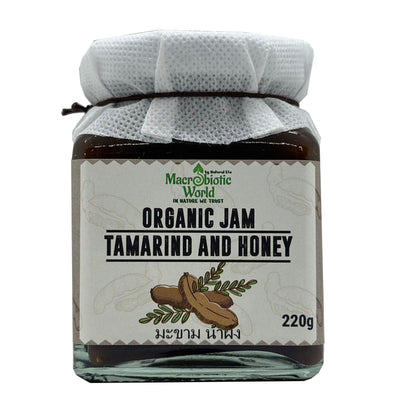 Organic/BIO JAM - Tamarind and Honey แยมมะขาม น้ำผึ้ง 220g
