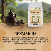 Organic-Bio Genmaicha Tea ชาเก็นไมฉะ