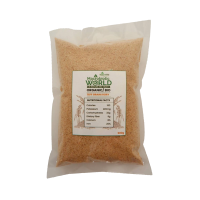 Teff Grain Ivory - Organic Bio