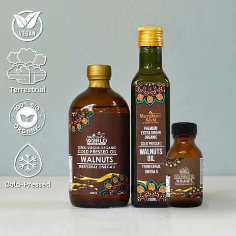 Organic/Bio | Extra Virgin Cold Pressed Walnut Oil