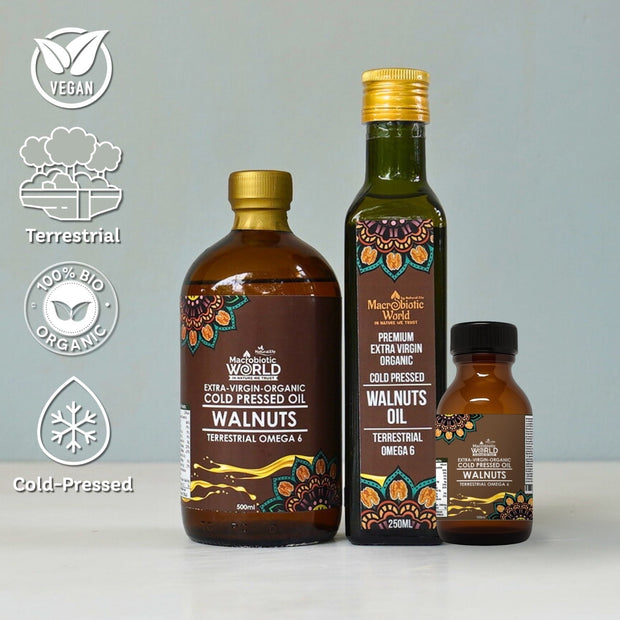 Organic/Bio | Extra Virgin Cold Pressed Walnut Oil