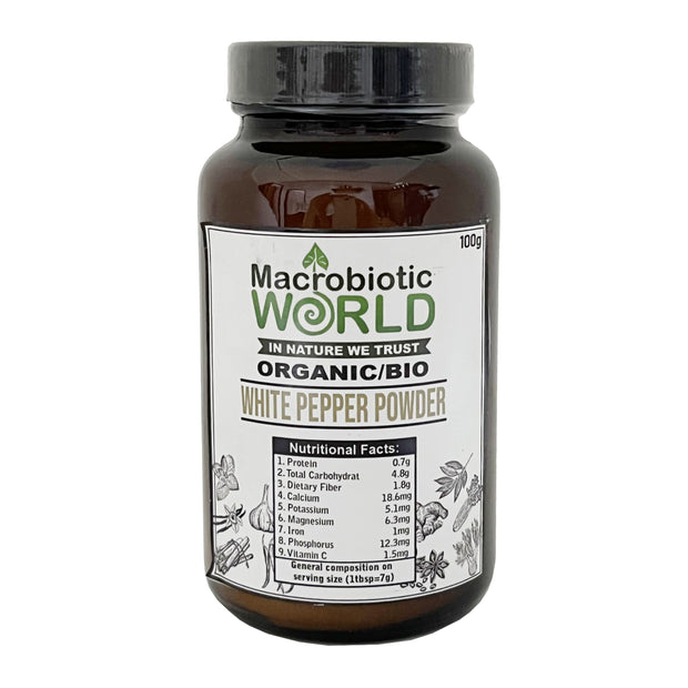 Organic/Bio | Spices & Herbs | White Pepper