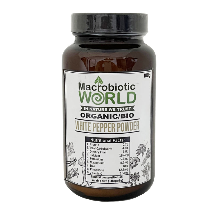 Organic/Bio | Spices & Herbs | White Pepper