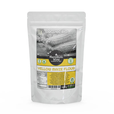 Organic-Bio Yellow Maize Flour แป้งข้าวโพด